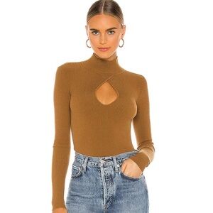 LOVERS AND FRIENDS Niko Turtleneck Sweater in Camel | Size M